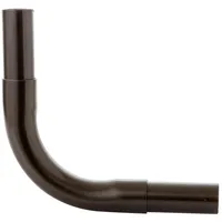 Codo Para Barra De Cortina 32 Mm Óxido