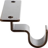 Set De Soportes Para Barra De Cortina 19 Mm 2 Unidades Óxido