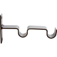 Set De Soportes Para Barra De Cortina 19 Mm 2 Unidades Óxido