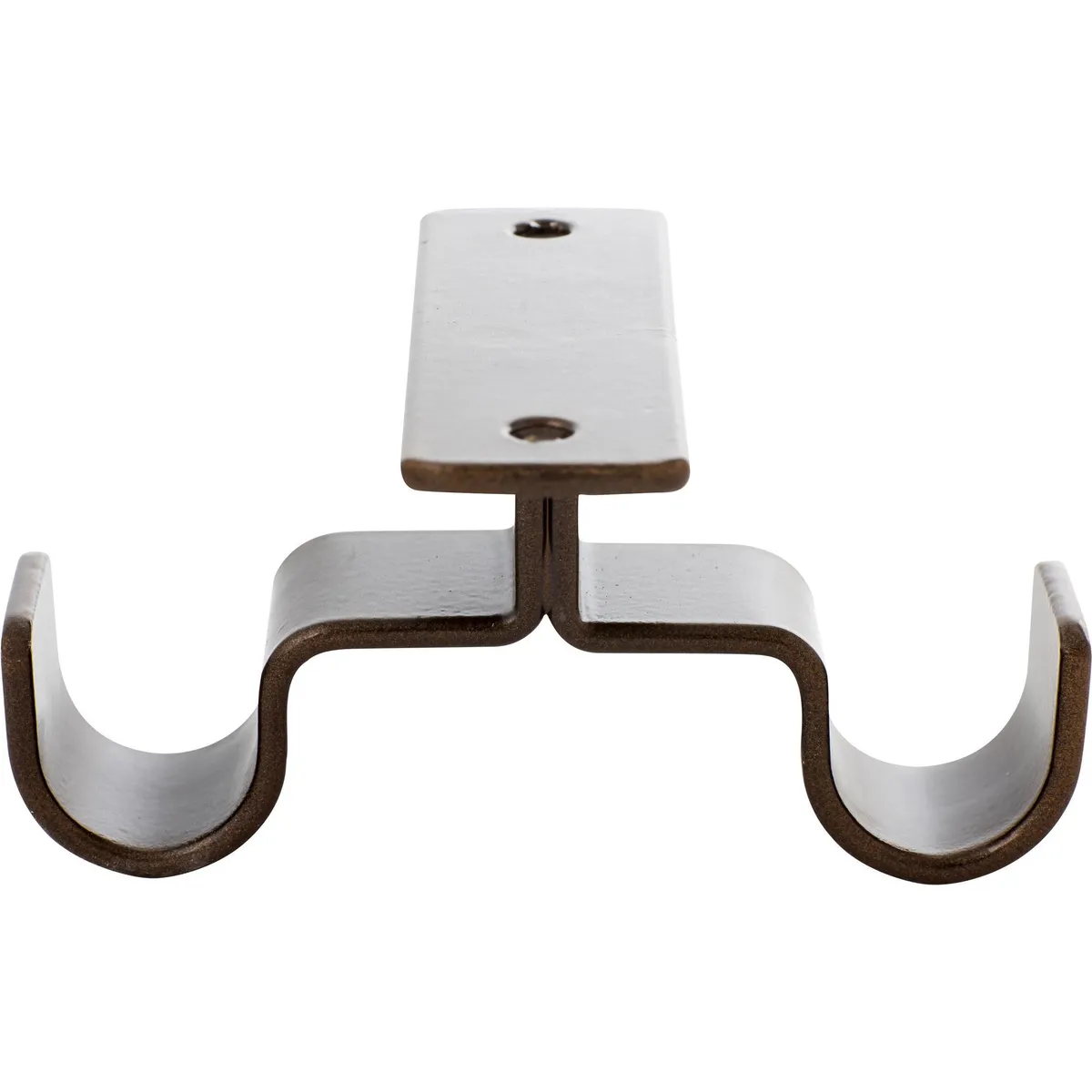 JUST HOME COLLECTION - Set de soportes para barra de cortina 19 mm 2 unidades óxido