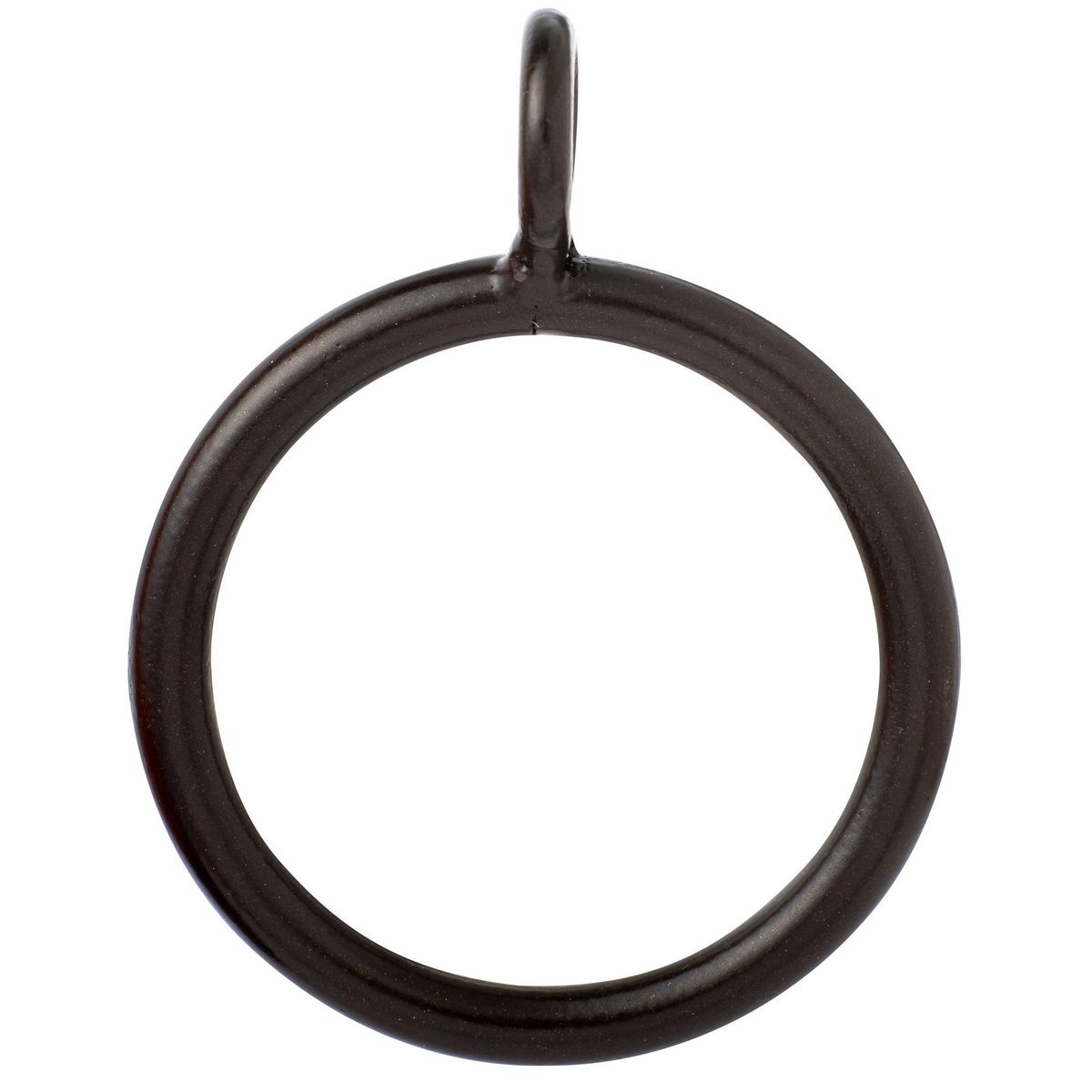 JUST HOME COLLECTION - Set de argollas para cortina 19 mm 12 unidades óxido