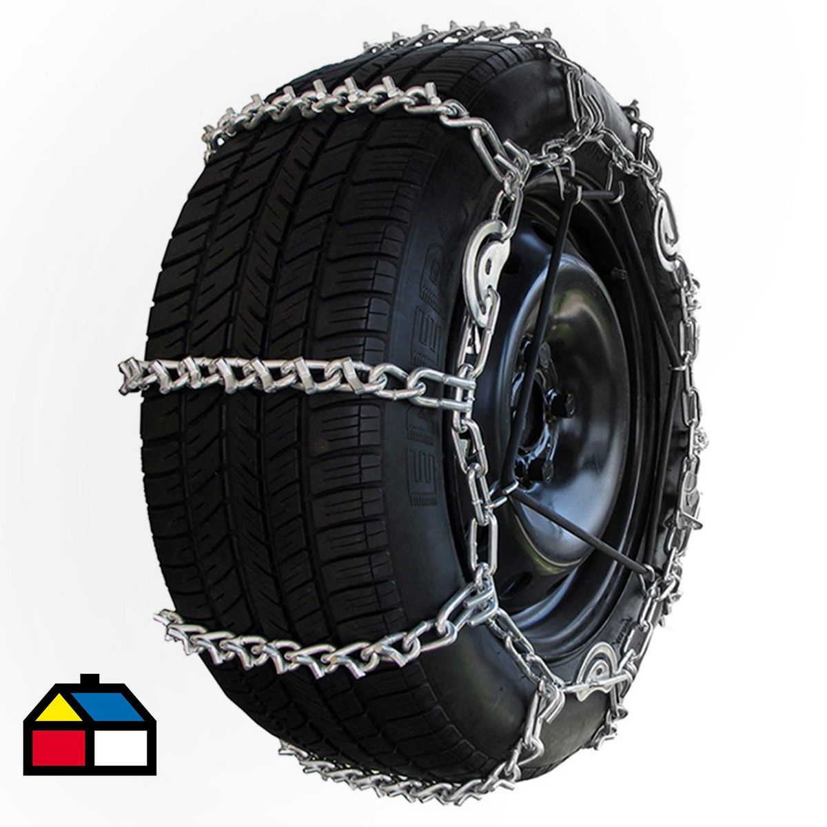 GORILA - Cadena para nieve acero para aros 15, 16, 17 y 18