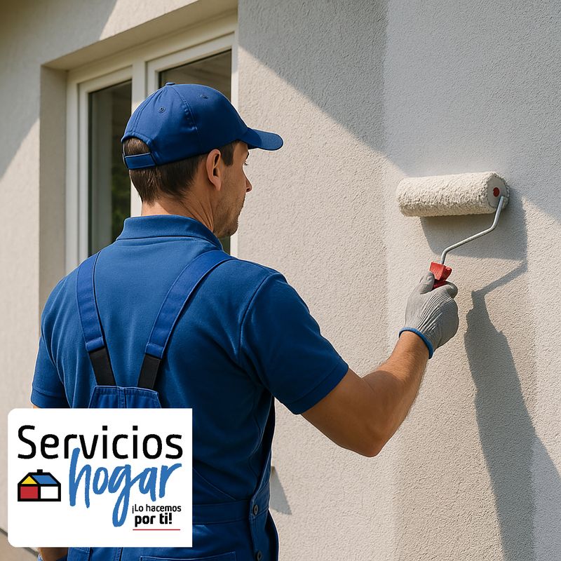SERVICIOS HOGAR - Instalación y aplicación de pintura exterior por M2