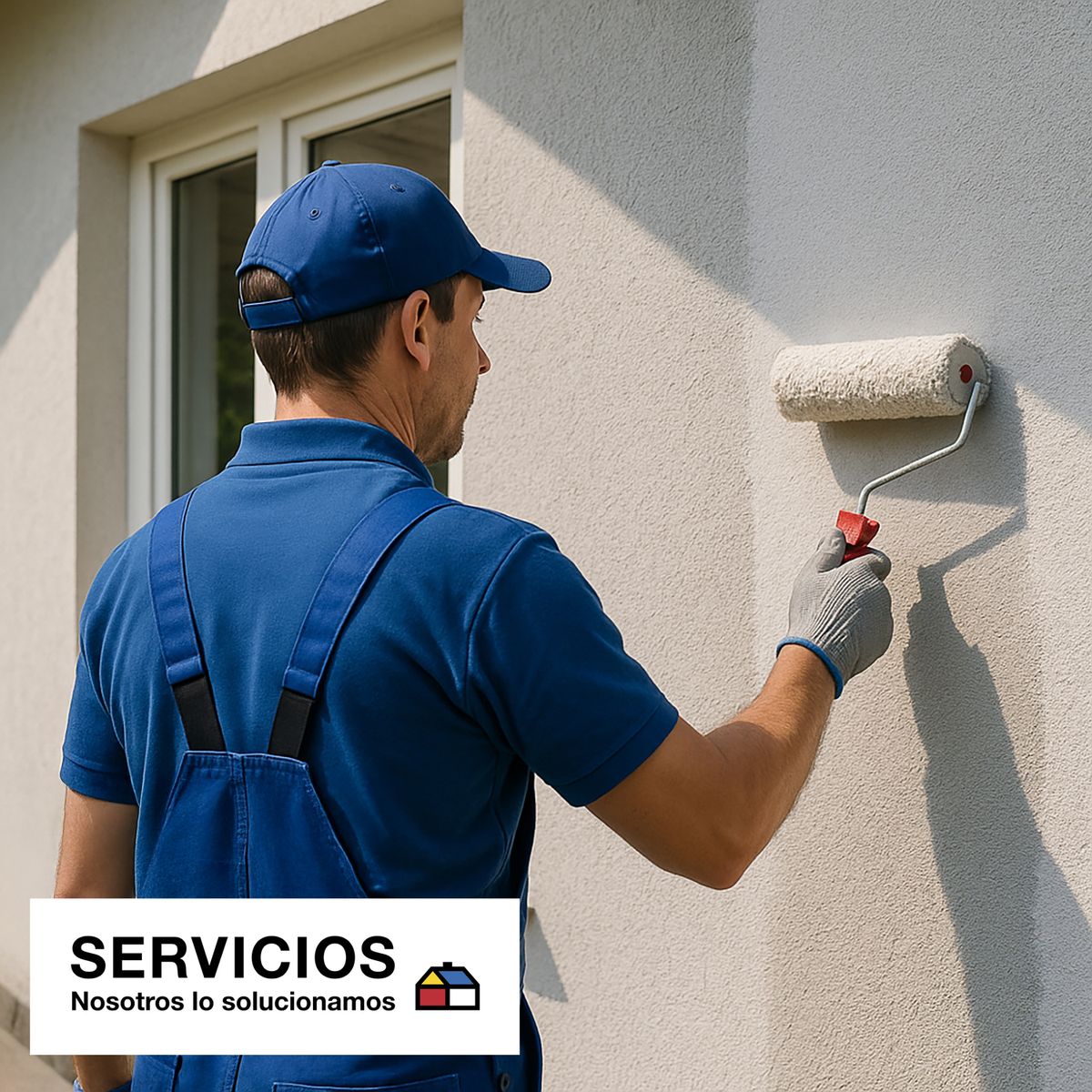 SERVICIOS HOGAR - Aplicación de pintura exterior por M2
