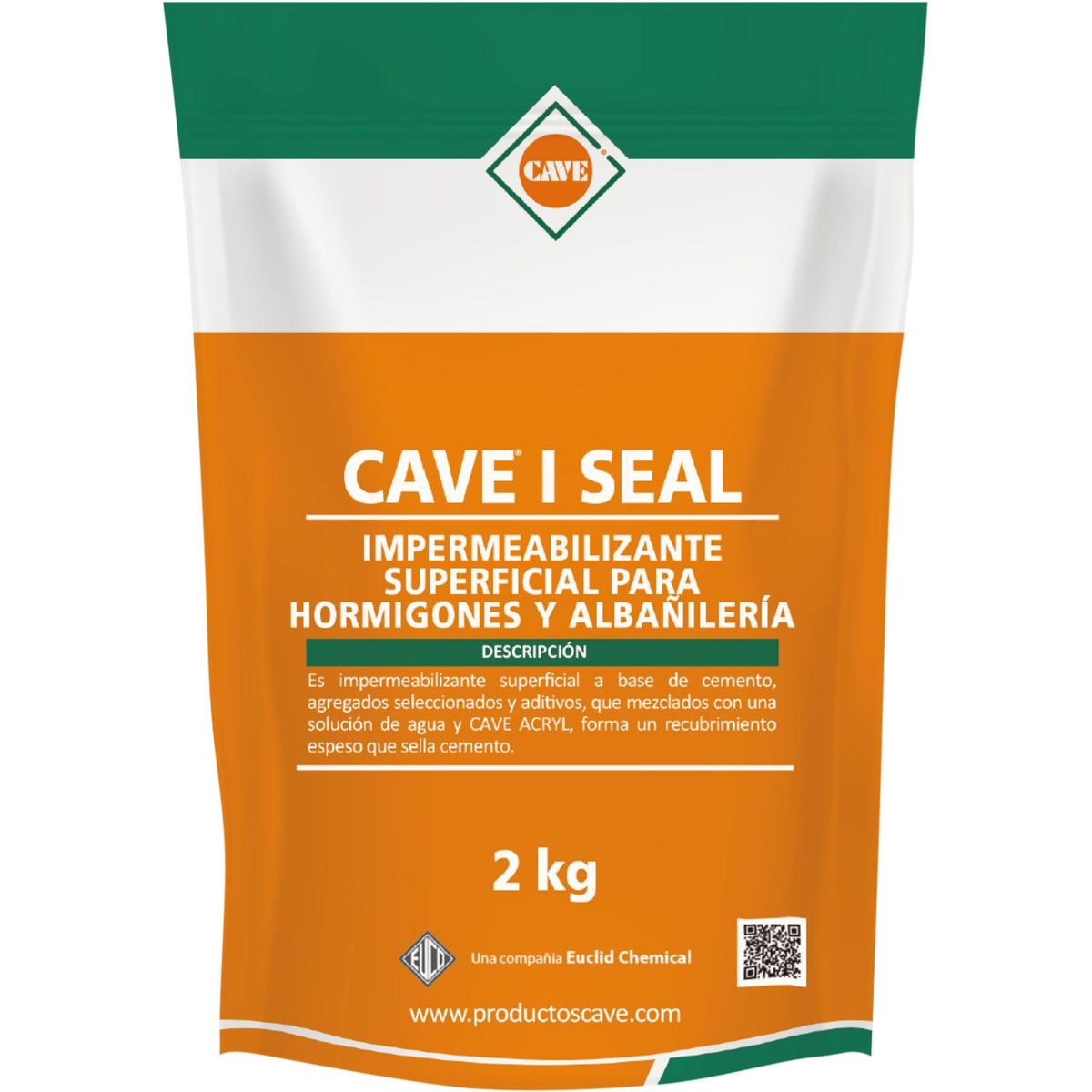 CAVE - Doypack 2 kg Impermeabilizante superficial para hormigón y albañilería