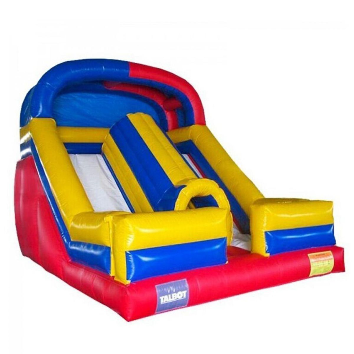 TALBOT - Tobogán 400x500x500 cm Amarillo/azul/rojo