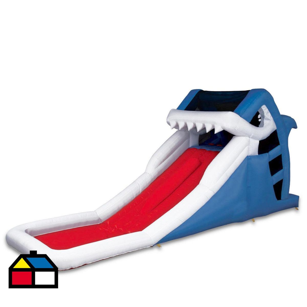 BLASTZONE - Juego Inflable 177x269x617 cm Blanco/azul