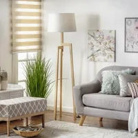 Lámpara de Pie Maite Blanco 47x162 cm