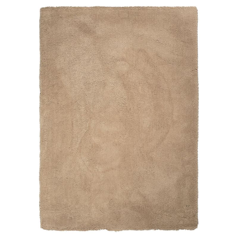 DIB - Alfombra Shaggy Sherpa 133x190 cm Poliéster Beige