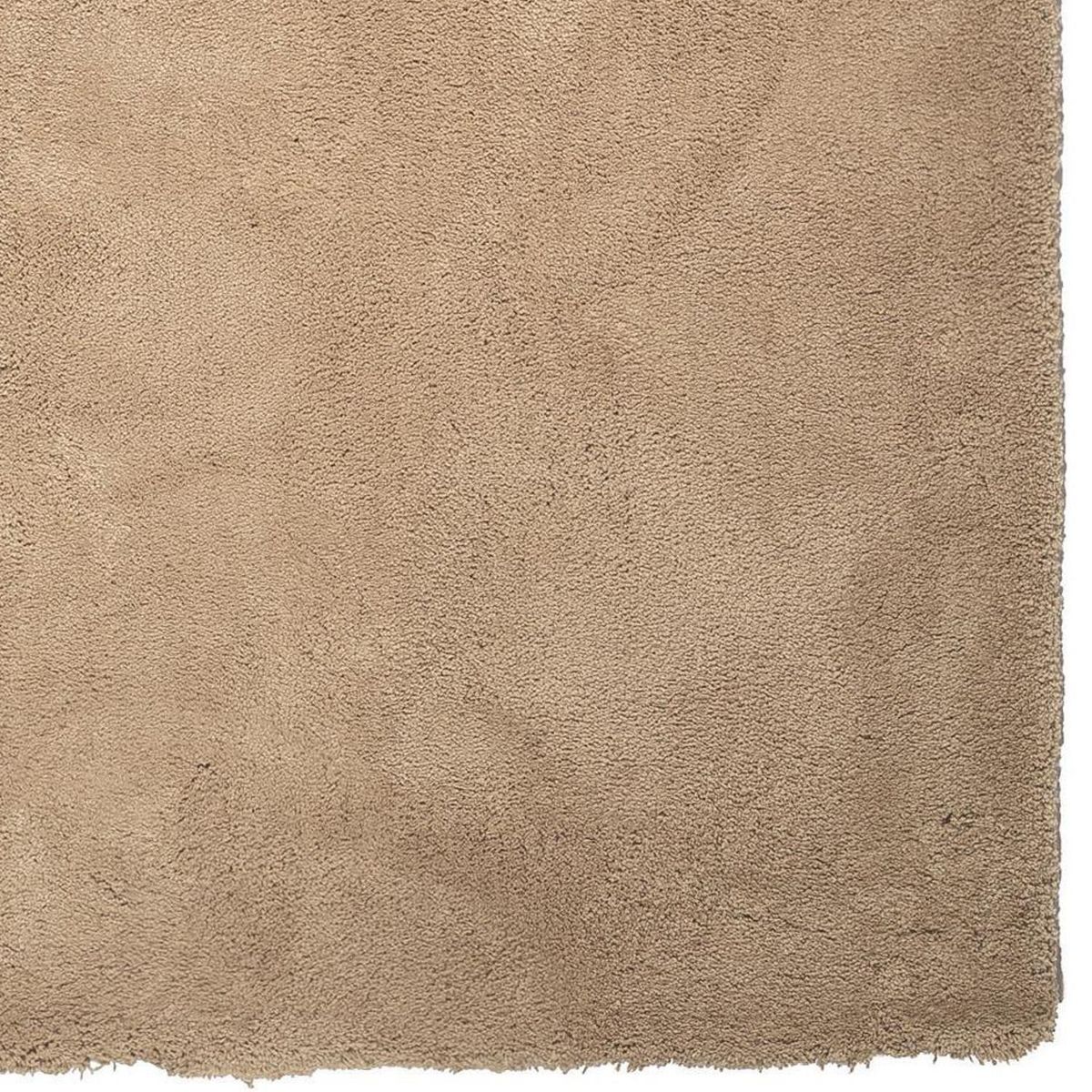 DIB - Alfombra Shaggy Sherpa 160x230 cm Poliéster Beige