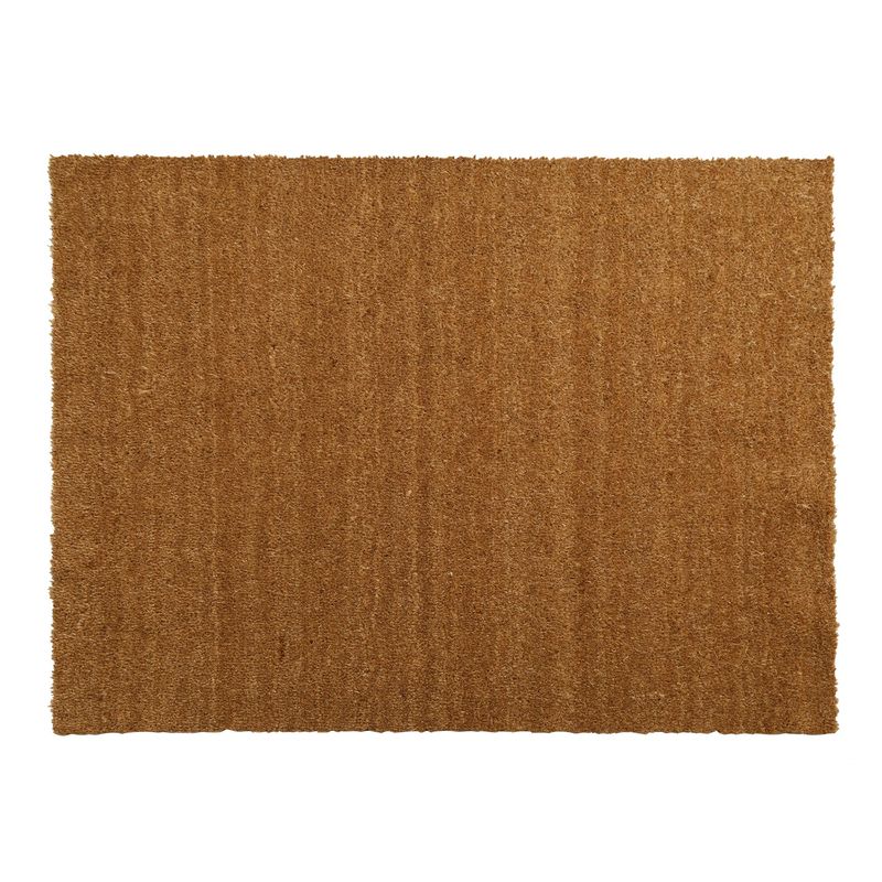 CDC IMPORT - Limpiapiés Natural 100x120 cm Polipropileno Café
