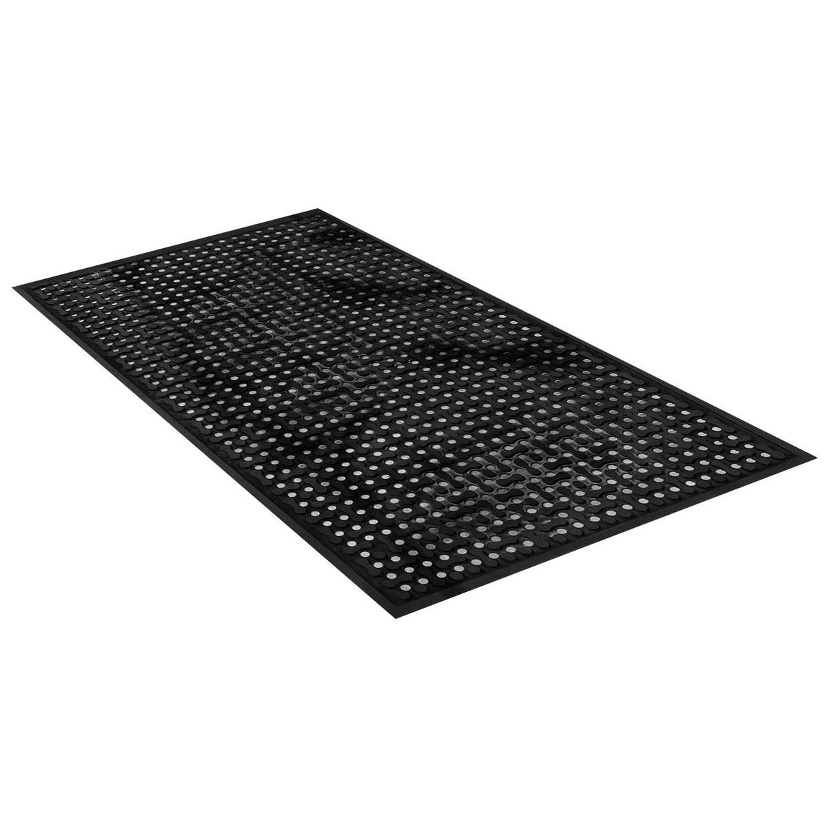 CDC IMPORT - Piso anti-fatiga cocina goma 0,8 x 1,3 m negro
