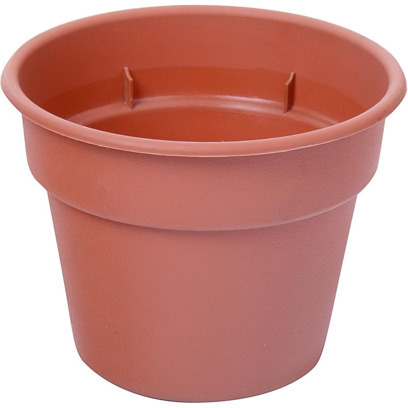 CASA BONITA - Macetero de plástico 12 cm