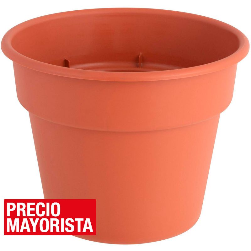 CASA BONITA - Macetero de plástico 28 cm