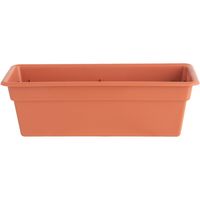 Jardinera de plástico 15x19x46 cm