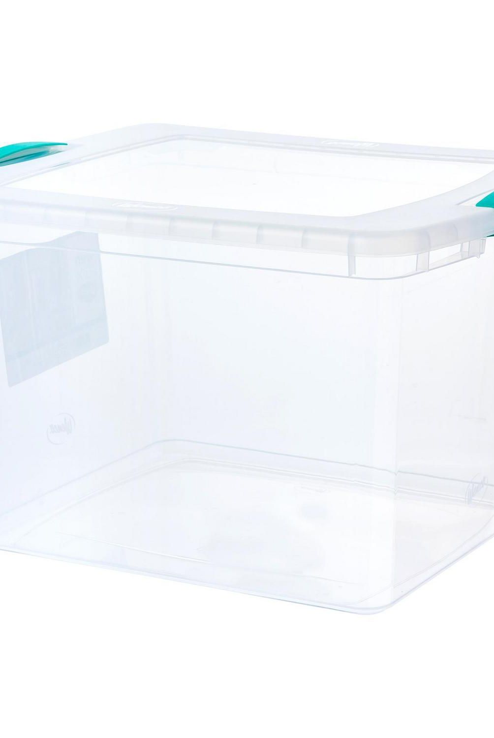 WENCO - Caja Organizadora 50x40x31 cm 45 l Transparente