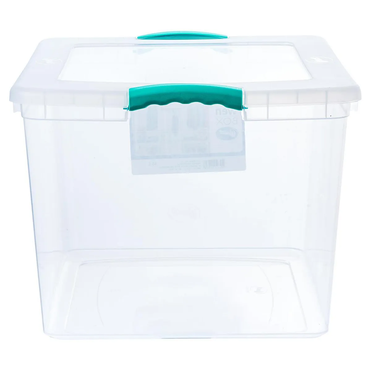 WENCO - Caja Organizadora 50x40x31 cm 45 l Transparente