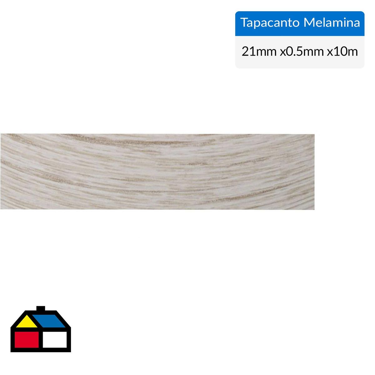 CORBETTA - Tapacanto ABS Toscana encolado 21x0,5 mm 10 m