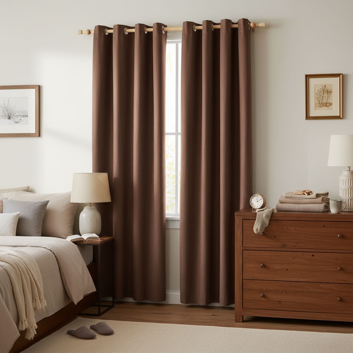 JUST HOME COLLECTION - Cortina Suede 140x220 cm Suede