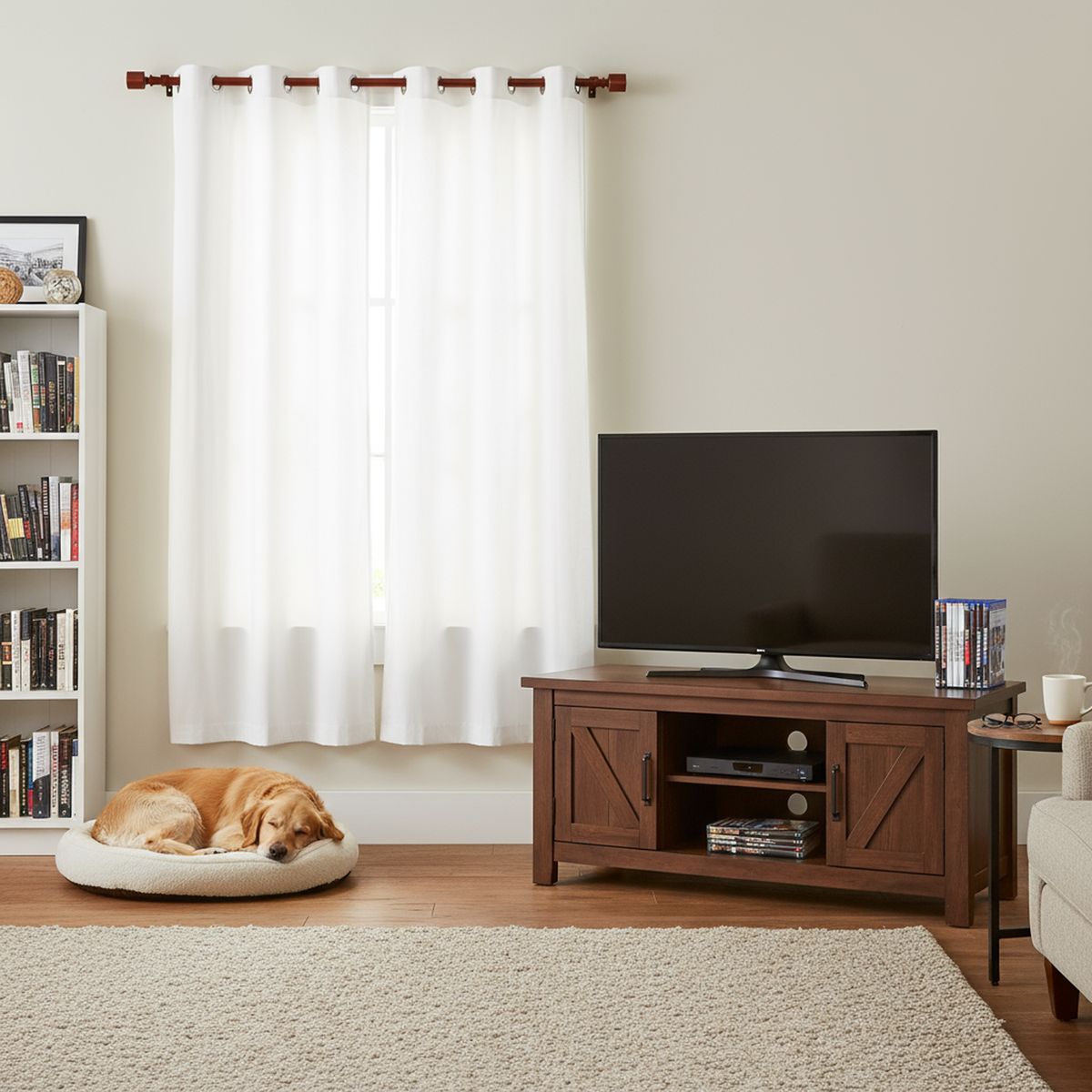 JUST HOME COLLECTION - Cortina Suede 140x220 cm Suede