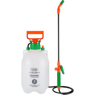 Pulverizador manual 5 litros blanco
