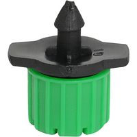 Set de goteros botón regulables plástico 25 unidades