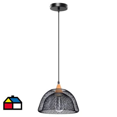 Lmpara de colgar Metal Kirkwall Negro