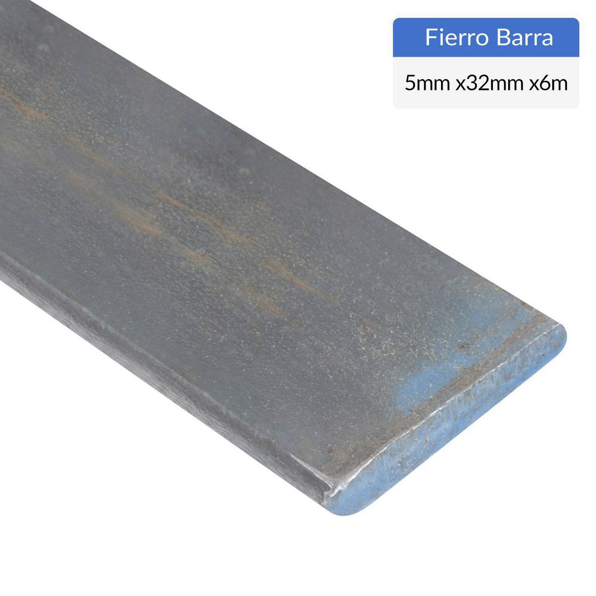 GENERICO - Fierro plano Acero 5x32 mm 6 m