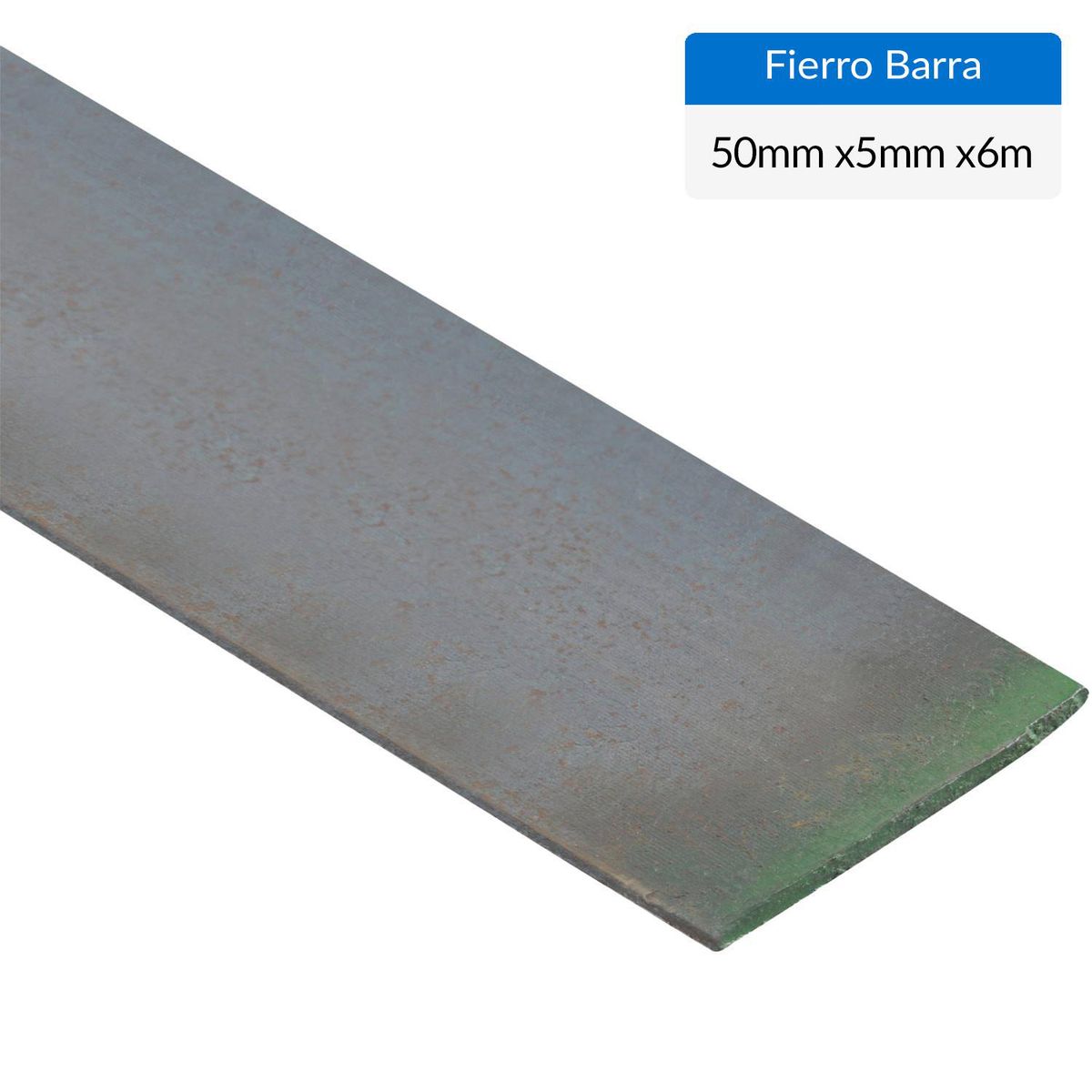 GENERICO - Fierro plano Acero 5x50 mm 6 m
