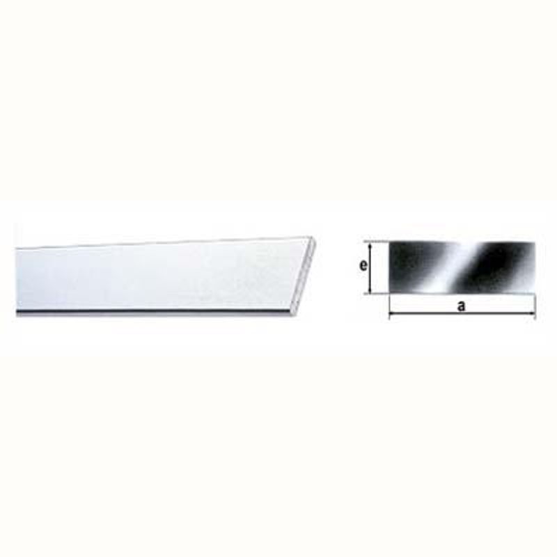 GENERICO - Fierro Barra Plana Laminada en Caliente Acero 10x50 mm 6 m