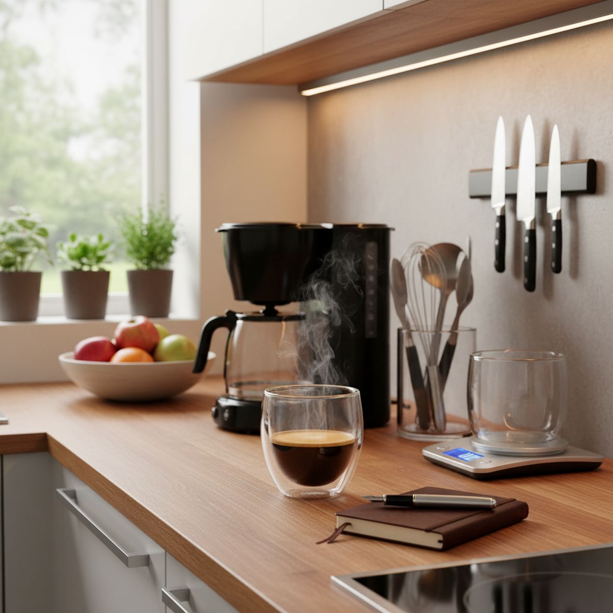 JUST HOME COLLECTION - Taza Doble Pared 250 ml Vidrio Francia Transparente