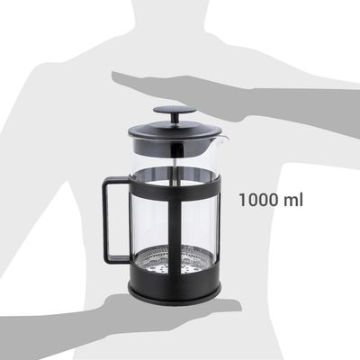 Imagen 2 del producto Cafetera Francesa Porcelana 1 l Negra