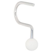 Set de ganchos bola metal y cerámica