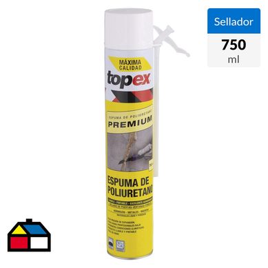 Espuma de poliuretano 750 ml cartucho