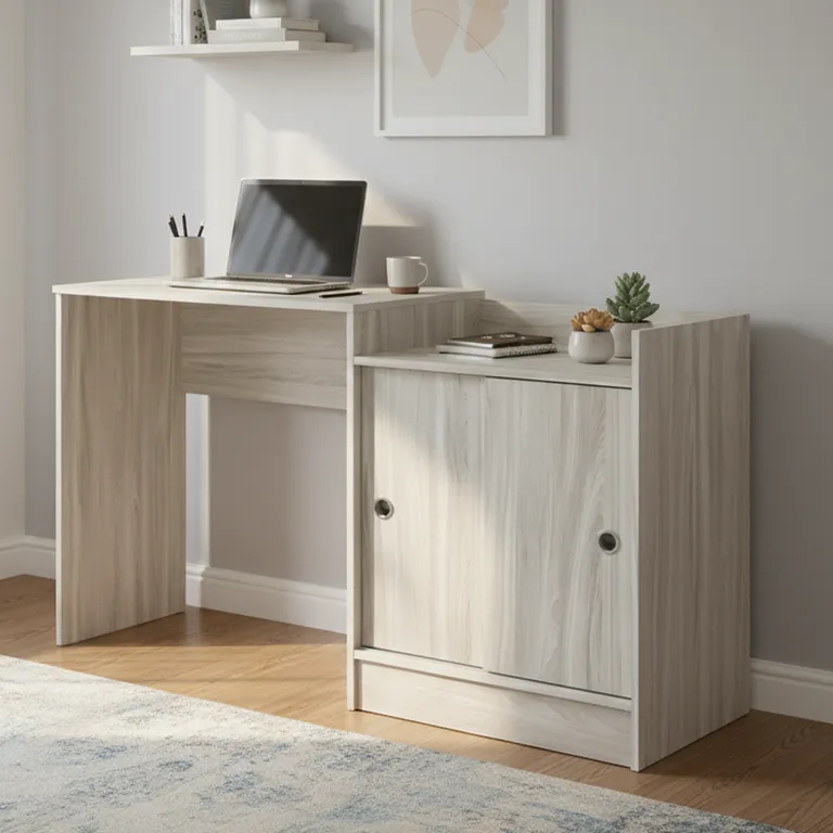 VEKKAHOME Escritorio Olimpo 76x130x45 cm