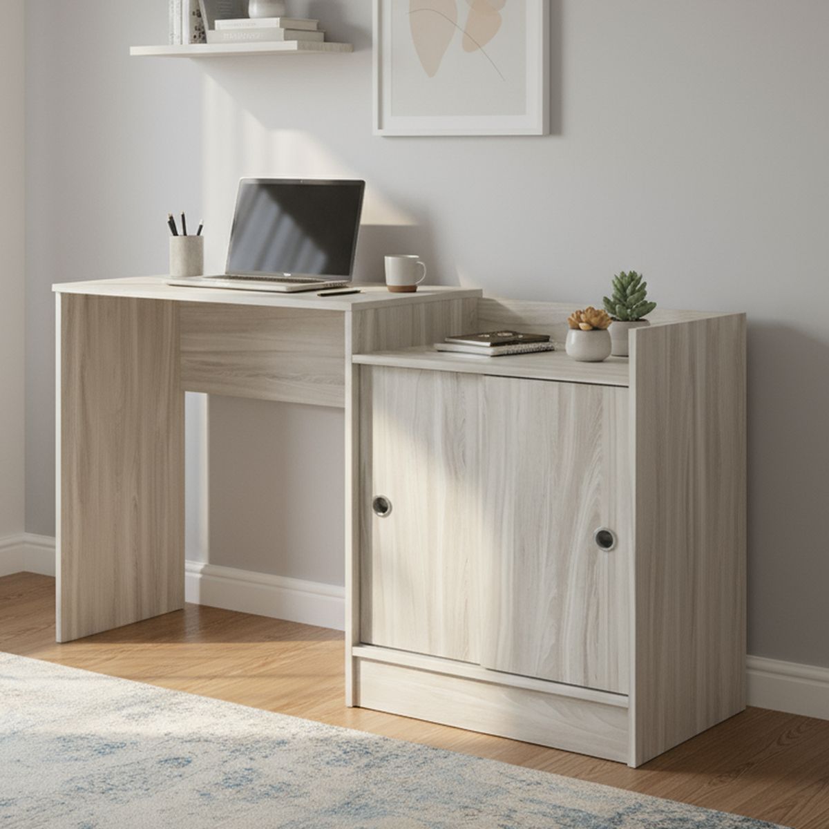 VEKKAHOME - Escritorio Olimpo 76x130x45 cm