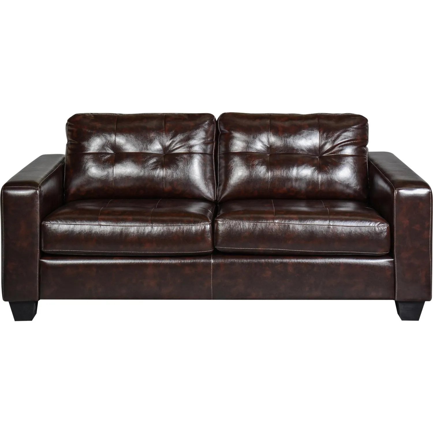 Sofá 3 cuerpos Mira 187x83x87 cm Chocolate | Sodimac - Falabella