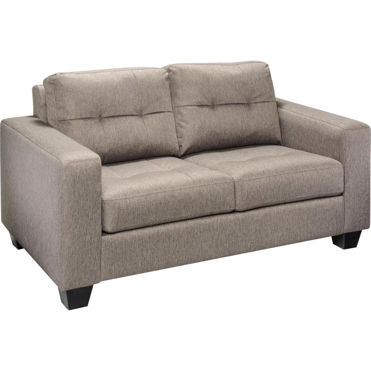 ROSEN - Sofá Mira 2 Cuerpos Ebca Acero