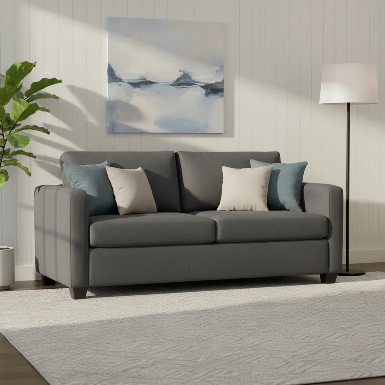 ROSEN Sofá Cama Murano Gris 180x92x85 cm