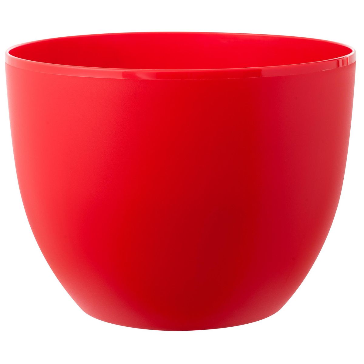 JUST HOME COLLECTION - Macetero Siena de Plástico 40x40 cm Rojo