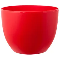 Macetero Siena de Plástico 40x40 cm Rojo
