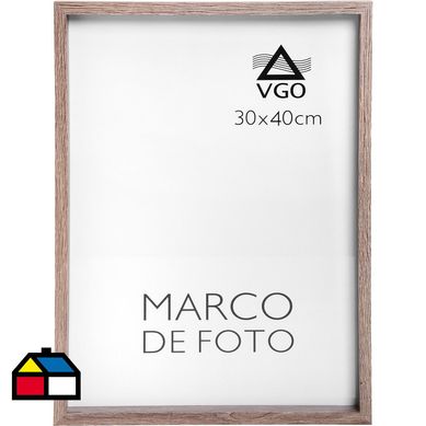 Marco de fotos 30x40 diseo madera