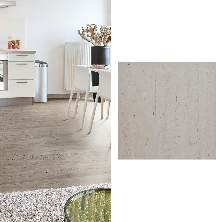 Porcelanato 60x60 cm Travertino pulido Beige 1.44 m2 | Sodimac Chile