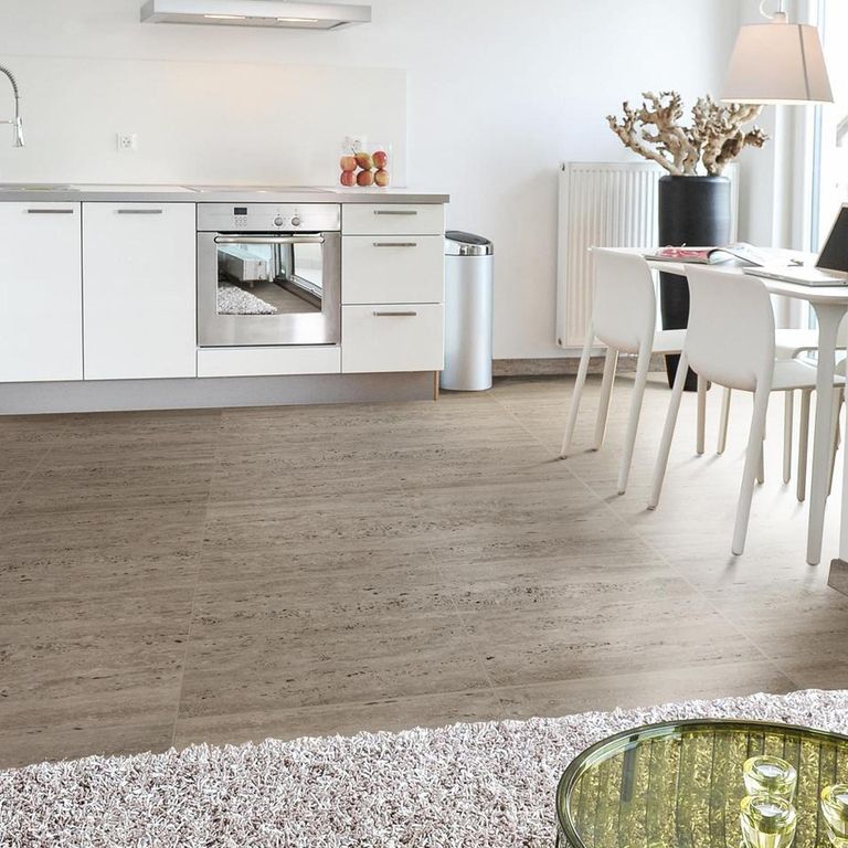 Porcelanato 60x60 cm Travertino pulido Beige 1.44 m2 | Sodimac Chile