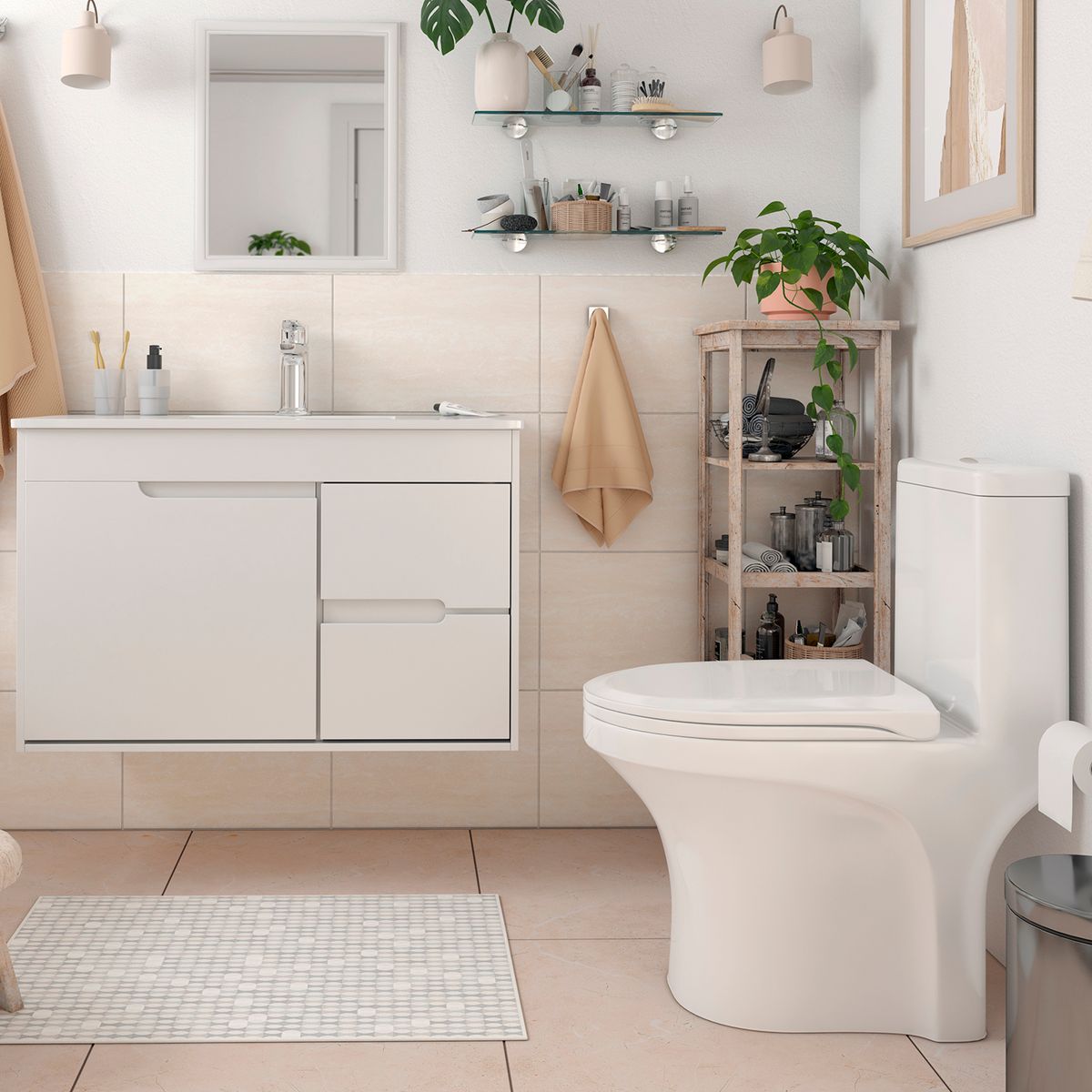 KLIPEN - Porcelanato 60x60 cm Calabria Beige 1.44 m2