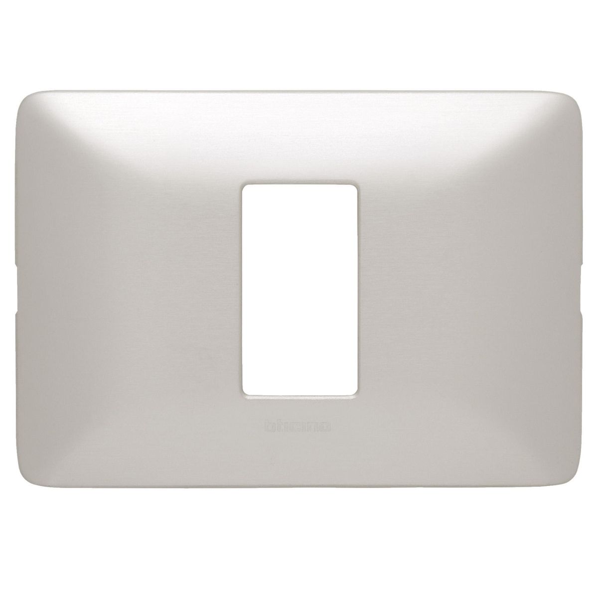BTICINO - Placa 1 Modulo Aluminio Oxidal