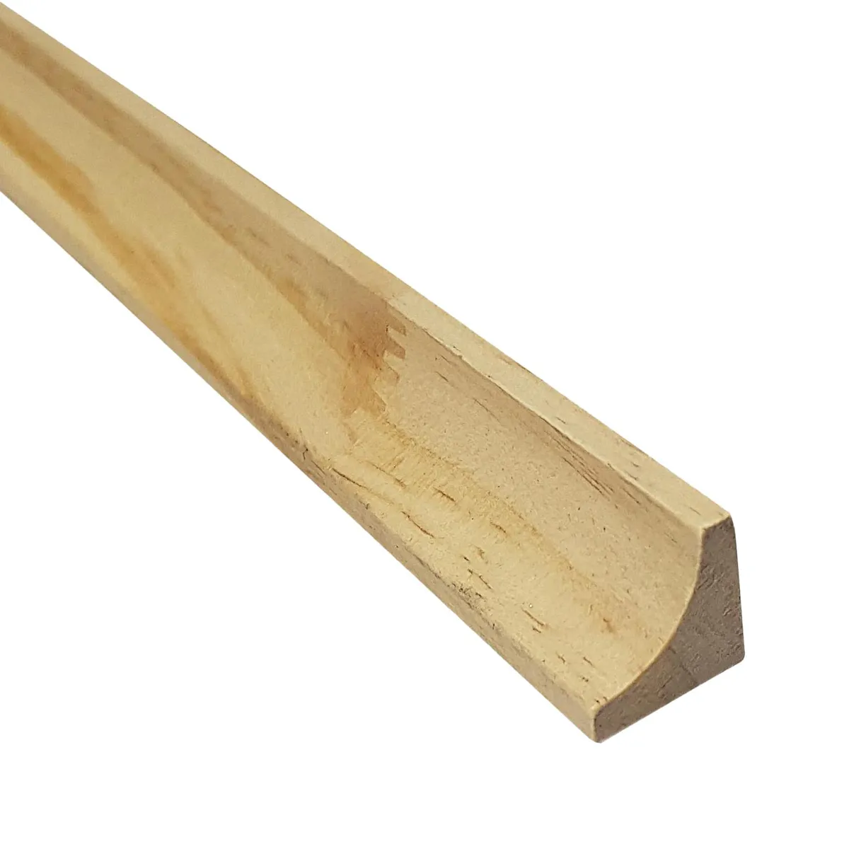 MULTIMARCA - Moldura 1/2 Caña Pino Finger Natural 20 mm 2x300 cm