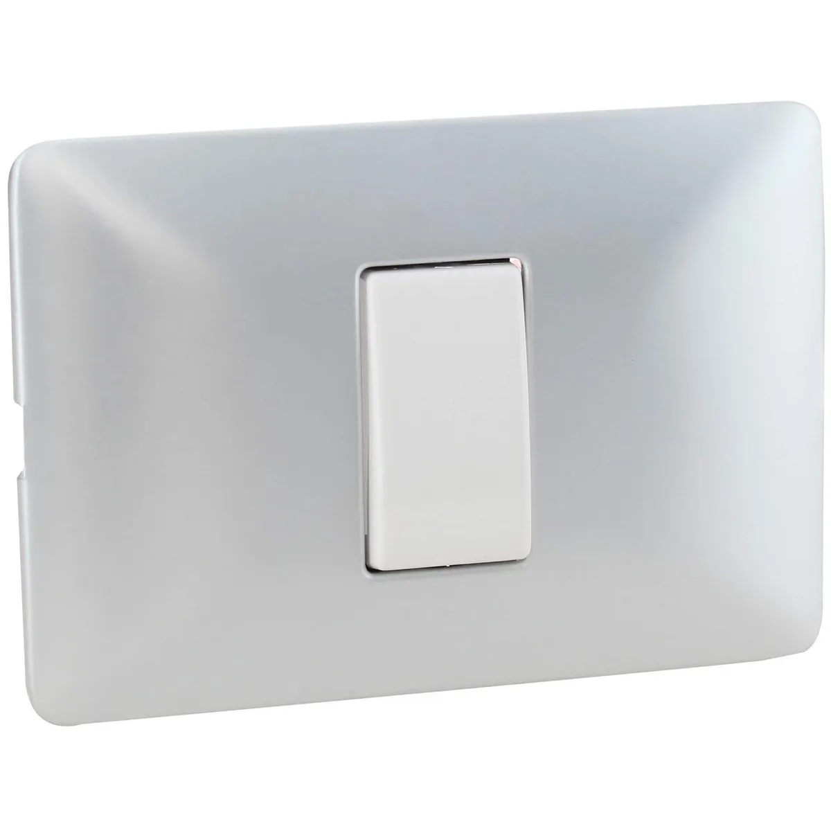 BTICINO - Interruptor Simple Armado (9/12) 10 A Aluminio