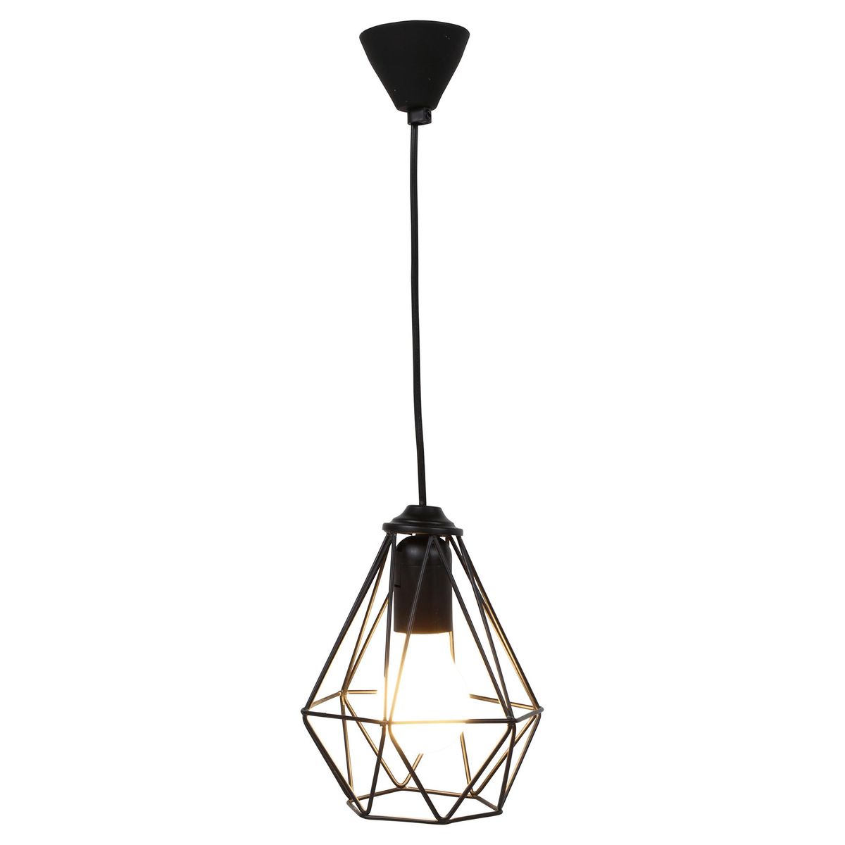 JACFELAY - Lámpara de Colgar Metal Geométrica