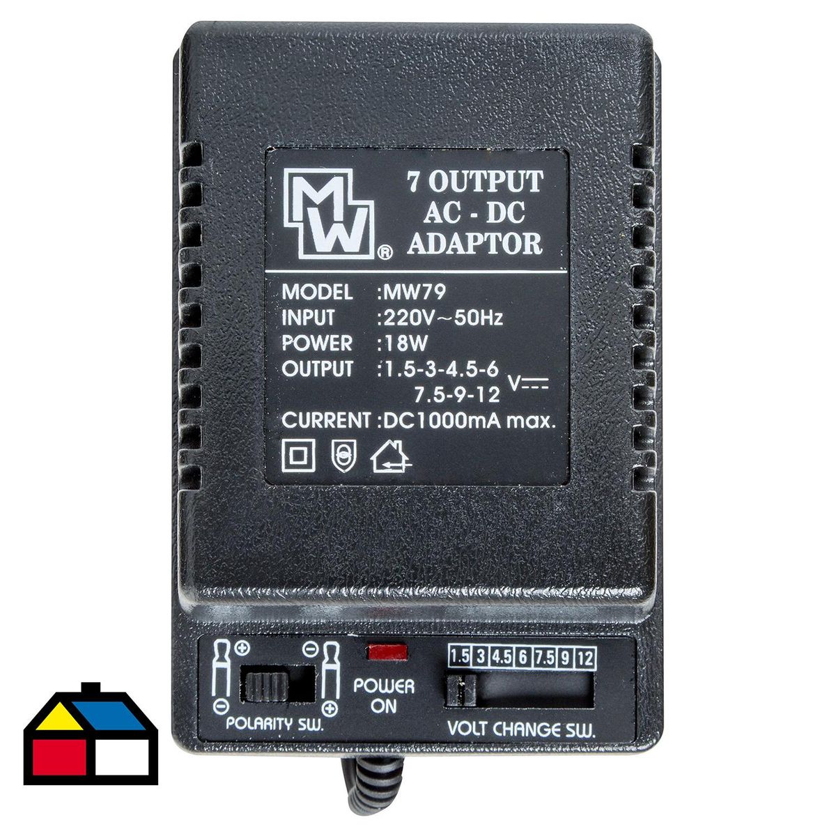 FUJITEL - Eliminador de pilas 1 A 18 W